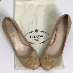 Prada Bow Shoes
